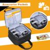 LUXJA Photo Printer Case Compatible with KODAK Dock Plus, Photo Printer Bag with Accessory Pockets, Black view 3