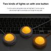 Mini 4 USB Port Hub Extension Cable Splitter High Speed Transmission with LED Night Light for Computer Mobile Phone (Color : Pink) (White) view 4