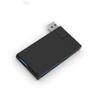 180 Degree Rotation USB 3.0 HUB Super Speed External 4 Port USB Splitter Port Air Laptop PC Computer USB Hub (Color : Black) view 1