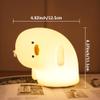Attivolife Duck Night Light, Silicone Why Duck Lamp, Silica Gel Nursery Bedside Lamp with Dimmable Rechargeable, Best Decor for Bedroom Living Room Study, Creative Gift Idea for Baby Kids Friends view 2