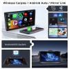 [8 CORE 4G+64G] for Toyota Tundra 2007-2013 & Toyota Sequoia 2008-2018 Car Radio with Wireless Carplay/Android Auto, 10.1 Inch Android 13 Car Stereo, Bluetooth, GPS Navi, WiFi, SWC, Backup Camera view 3