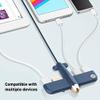USB Splitter One for Four Docking Hub, USB 2.0 Expander 4-Port Data Hub Multi-Function Extender (Color : Blue) view 3