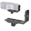 DirectNine Basics Horizontal Action Mount for Insta360 X4 Panoramic Sports Camera,Aluminum Horizontal Border Extension Bracket Mount Adapter view 1