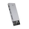 GRABLOOM M.2 UsbC Hub TypeC Adapter 4K60Hz HDMIcompatible PD100W Power Delivery USB 10Gbps Splitters Docking Station Business Trips view 3