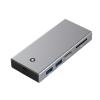 GRABLOOM M.2 UsbC Hub TypeC Adapter 4K60Hz HDMIcompatible PD100W Power Delivery USB 10Gbps Splitters Docking Station Business Trips view 4