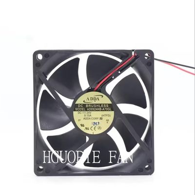 HGUOPIE for ADDA Fan AD0924HB-A70GL Axial Fan 24VDC 0.15A 92X92X25MM 2-Wire Case Cooling Fan