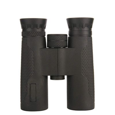 10x32 HD Binoculars with FMC Broadband Green Film BAK4 Night Vision Telescope for Hunting and Fishing Camping Hiking Convenient Birds Watching Black Pratical
