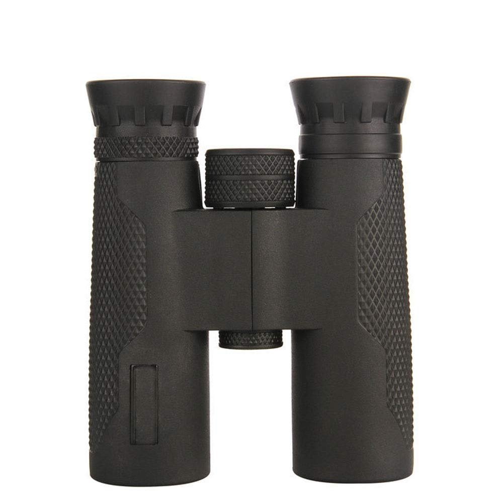 10x32 HD Binoculars with FMC Broadband Green Film BAK4 Night Vision Telescope for Hunting and Fishing Camping Hiking Convenient Birds Watching Black Pratical