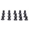 100Pcs/lot 3.5" Hard Drive HDD Tray Computer Chassis Hard Disk Black Screw for PC view 1