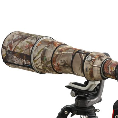 Rolanpro Camouflage Lens Cover for Nikon AF-S 600mm f4G ED VR Raincover Lens Protection Sleeve Case Clothing-#20 Jungle camo Waterproof