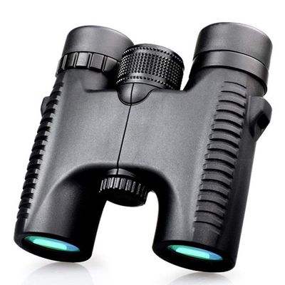 10X26 Binoculars Mini BAK4 Prism Outdoor Sports Travel Portable Large Diameter Telescope 10.5X3.5X11.5cm Super Performance Pratical (Color : Black)