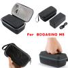 GRABLOOM Square Speaker Bag Shockproof Carrying Storage Box for BOGASING M5 Speaker with Inner Pocket Protective Holder view 2