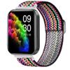 Compatible for RUIMEN Smart Watches Bands, Lamshaw 22mm Stretch Elastics Nylon Adjustable Replacement Strap Accessories for Men & Women Compatible for RUIMEN D1 1.85" Smart Watches (Aztec Style Rainbow) view 1