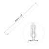 MECCANIXITY 250Pcs 12 Inch 48 Lbs Mounting Head Cable Zip Ties with Screw Hole Self-Locking Nylon Cable Tie 3/16" Wraps for Cord Management, White view 2