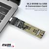 ELUTENG NVME to USB Adapter M.2 NVME Hard Drive with USB C SSD Enclosure 2.5 inch External Hard Drive Case view 4