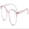 Firmoo Reading Glasses 0.0x-3.0x Blue Light Blocking Square Computer Readers Glasses for TV Tablets Phones(Pink 0.5x) view 1