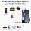 12V/24V/48V/60V/72V to 220V Voltage Converter,Pure Sine Wave Inverter 5000W/6000W,Car Inverter,with Cooling Fansfor Household Travel Camping Rv Emergency,5000W-24V view 4