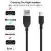Xzrucst 3ft USB Charging PC Cable Cord Compatible for Casio Graphing Calculator FX-9860GIIS, fx-9750GIIBU, fx-9750GIIPK, ClassPad fx-CP400, PRIZM fx-CG10, FX-9860GIIPK, FX-9860GII, ClassPad330 view 2