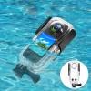 GRABLOOM Action Camera Dive Case Underwater Protective Box Diving Shell-Housing Cover Accessories for 360 Waterproof Up to 40m Housing for Snorkeling Swimming view 2