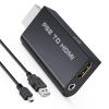DigitPro PS2 to HDMI Converter Adapter, HDMI Cable for PlayStation 2 Console, Audio Video Converter for HDTV HDMI Monitor, Plug and Play with 3.5mm Audio Output and USB Power Cable view 1
