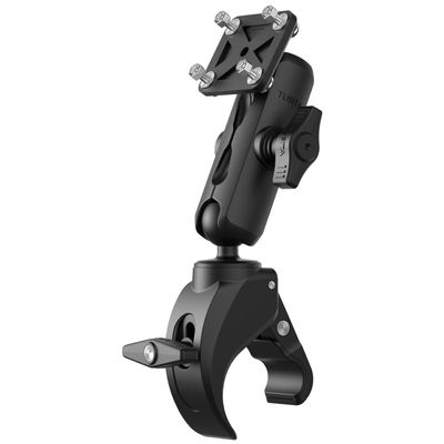 TUSITA Motorcycle ATV/UTV Mount Compatible with Garmin Montana, Zumo XT - Claw Clamp Base,Medium Arm