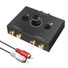 GRABLOOM R/L Stereo Switch Splitter 2 X X 2 3.5mm Headphone Switcher Converter Two-Way for Phone Laptop Headphone Switcher Box Headphone Distribution Switch Amplifier 2 Input 1 Output / 1