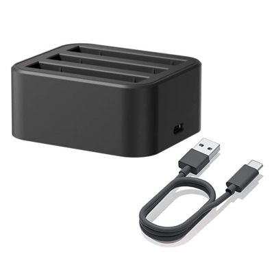 GRABLOOM Small and Lightweight Hub Charging Hub with Intelligent Management System for Action Camera Hub