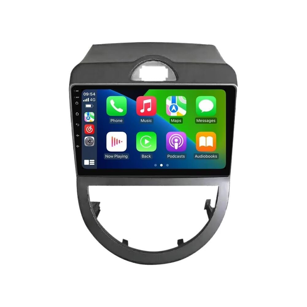Radio for Kia Soul 2010 2011 2012 2013 Stereo Upgrade Dash Kit Car GPS Navigation,2+32GB 9" IPS Touch Screen Head Unit with Car-Play & Android Auto/SWC/Rear View