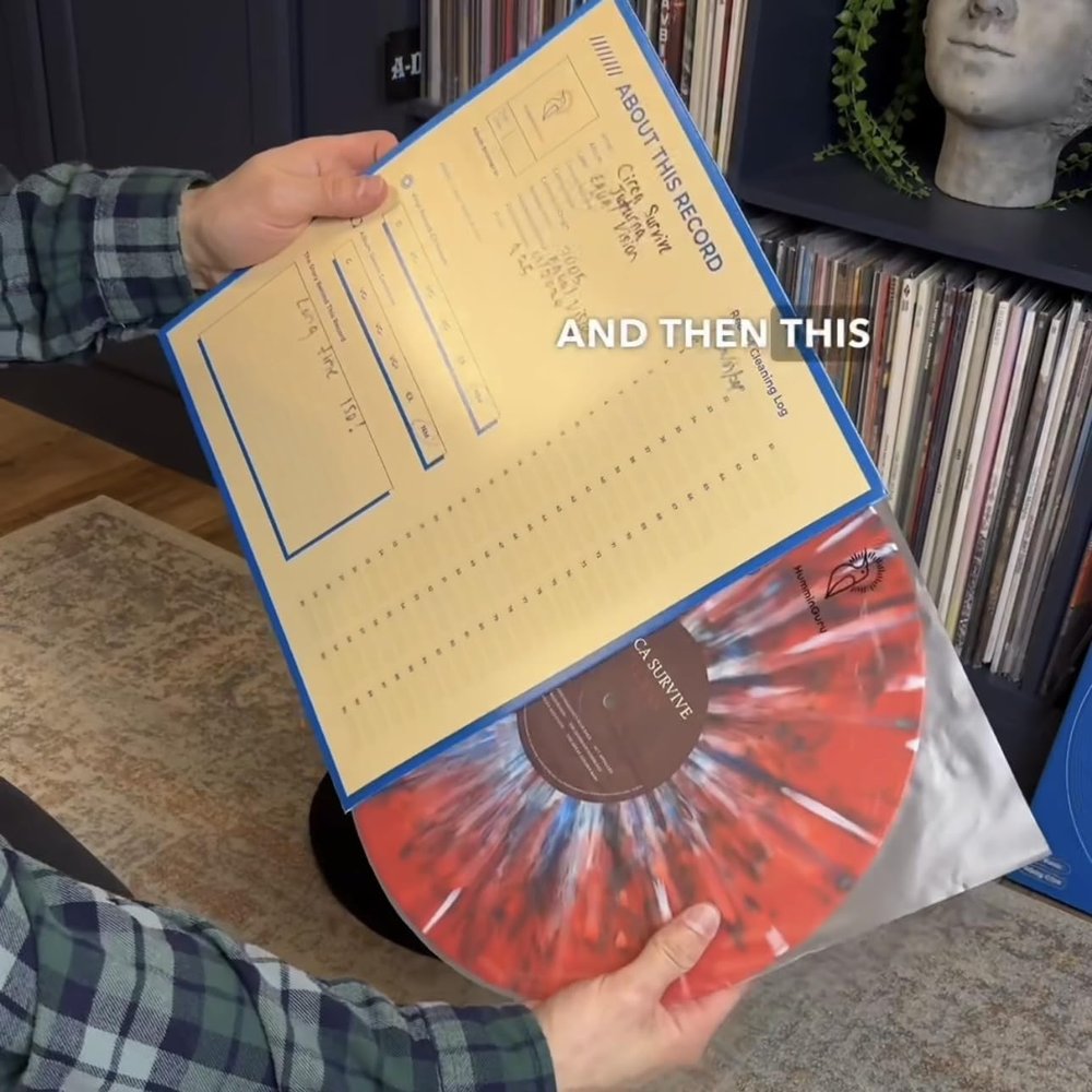 Anti-Static Inner Sleeves + I-Brush + Album Jackets | 12" Anti-Static Vinyl Record Inner Sleeves + I-Brush Anti-Static Vinyl Record Cleaner Kit + Cardboard Record Jackets