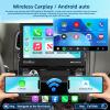 [2+64G] NHOPEEW 7 Inch Automatic Single Din Flip Out Touchscreen Car Stereo - Android 13 Car Radio with Wireless Carplay and Android Auto - WiFi/GPS/Mirror Link/SWC + AHD Backup Camera view 3