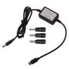 GRABLOOM USB C Type-C to 5.5x2.1mm 2.5x0.7mm 3.5x1.35mm 4.0x1.7mm 24V Power Cable for Router LED Light Fan Any 24V Devices 5.5x2.1mm view 1