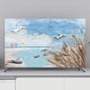 Desktop And TV Monitor Dust Cover 32-86 Inch Anti-Static Dustproof LCD/LED/HD Panel Case Computer Screen Protective Sleeve Compatible With IMac 24 Inch, 22-25 Inch PC(Size:32in(80x50cm),Color:C) view 1