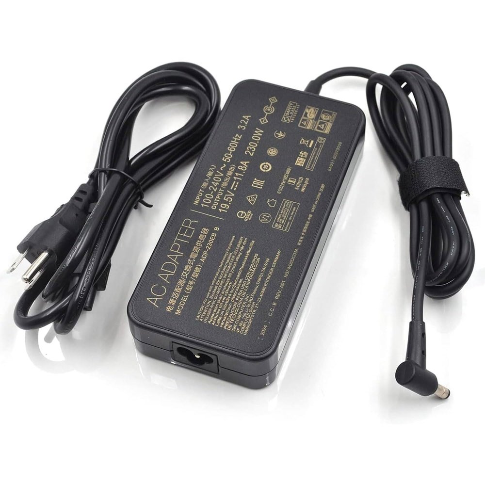 230W 19.5V 11.8A AC Laptop Charger Compatible with ASUS Rog Zephyrus M GU501G GU502G GU501 GU502 GU501GM GU502GV GU502GU GU502L GU502LU GU502LV GU502LW GU502LWS GM501 GM501G GM501GS GM501GM