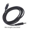 GRABLOOM 20V 3-5A Type-C Charger Adapter for HP-Laptop Type-C PD Power Adapter Converter to 4.5x3.0 for Plug 20v 3a-5a 1.5 Meters HP-Laptop Charger Type-C PD Power Adapter Converter to 4.5x3.0mm Plug view 3