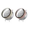 2Pack Compatible for Garmin Lily 2 Screen Protector, PC Protective Case Bumper Frame Rugged Cover Compatible for Garmin Lily 2 Smartwatch Accessories (Apricot/Pink) view 1