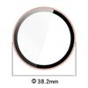 2Pack Compatible for Garmin Lily 2 Screen Protector, PC Protective Case Bumper Frame Rugged Cover Compatible for Garmin Lily 2 Smartwatch Accessories (Apricot/Pink) view 2
