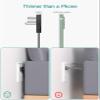 10 FT Extension Cord - Long Power Strip Surge Protector, Flat Plug, 12 Widely Outlets 3 Sides Outlet Extender, 900J, Wall Mount, Desk Charging Station Compact for Home Office Dorm Room Essentials view 2