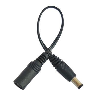 5V 9V 12V Power Conversion Line DC5.5x2.1 To DC4.0x1.7/5.5x2.5/3.5x1.35/2.5x0.7/4.8x1.7 Female To Male Converter Cable 5V-12V Connector Interfaces Power Supply Cable For Tablet Computer Camera LED