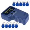 jasugKEY 125KHz RFID Access Control Card Reader Writer Duplicator Cloner, with 10pcs 125KHz Copy Cards, Can Only Match General 125KHz RFID Key Fobs or Cards view 1