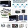 2200W 3000W 4000W 5000W Pure Sine Wave Power Inverters DC 12V 24V 48V 60V 72V to 110V 220V 230V AC Transformer with AC Outlets,LED Display for Power Inverter Truck RV Car Solar System (Color : 2200W view 4