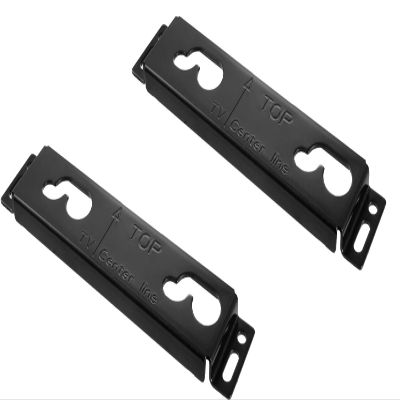 Aokicase Compatible with LG AAA74310301 / LG SH3 / SH3K / LAS260B / LAS454 / lB NB35 Home Cinema Speaker Accessories Bracket Wall Mount Holder Stand Metal Mount Accessories Rack (Black) 2 Pieces