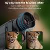 CuisinSmart 2.5KD 48MP Goggles Monocular 3W Infrared 850nm with 8X Digital Zoom for Camping Black view 3