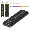 Locadence M.2 NVME SATA SSD Enclosure Adapter, USB 3.1 Type C UASP Protocol 10Gbps 2TB Type C SSD External Enclosure for 2230 2242 2260 2280 SSD (Black) view 4