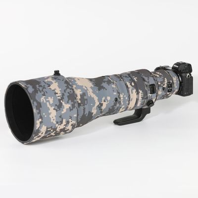 CHASING BIRDS Lens Camouflage Waterproof Coat for Nikon Z 600mm f/4 TC VR S Rainproof Lens Protective Cover Version IV (Digital Camouflage, with 1.4X TC)