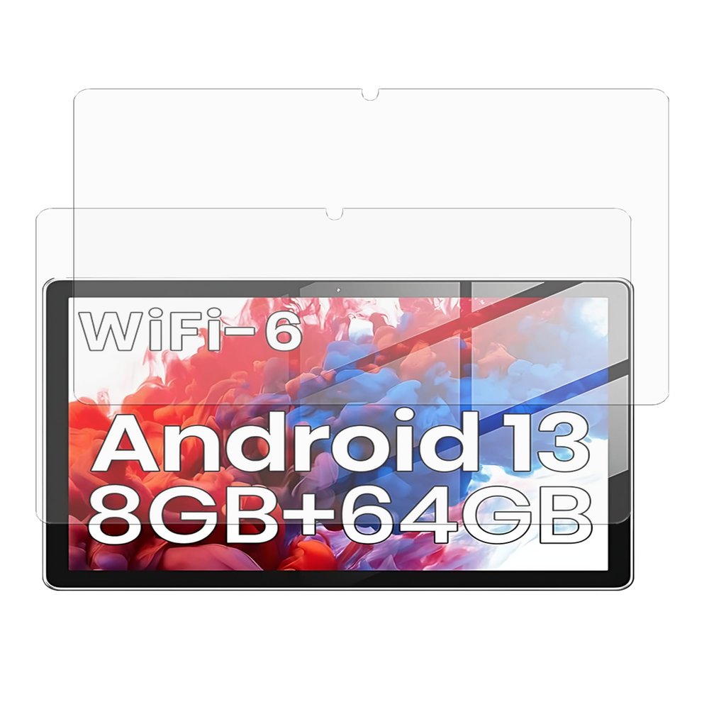2 Pack for TPZ T10B Tablet,Screen Protector for TPZ Android 13 Tablet (10.1''),Tempered Glass Film,Anti-Scratch,Sensitive Touch