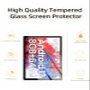 2 Pack for TPZ T10B Tablet,Screen Protector for TPZ Android 13 Tablet (10.1''),Tempered Glass Film,Anti-Scratch,Sensitive Touch view 2