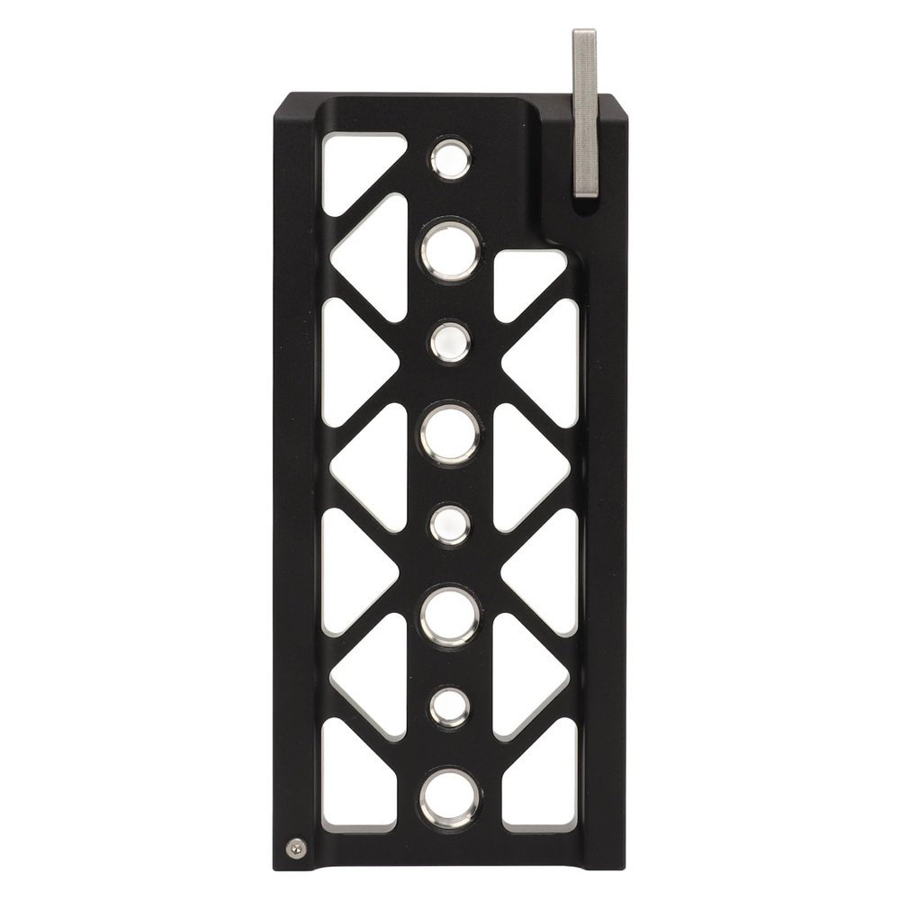 Vikye 5 Inch Aluminum Alloy Camera Safety Dovetail Plate for BMPCC4K6K A7S Light Dovetail Mounting Plate with Strong
