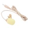 Mini Lavalier Microphone, 3.5mm Noise Reduction Lavalier Microphone, Windproof Sponge to Prevent Interference view 1