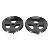 Aluminum Alloy 3 Hole Open Reel Sound Tape Empty Reel Opening Machine Part for TEAC (BLACK) view 1