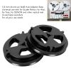 Aluminum Alloy 3 Hole Open Reel Sound Tape Empty Reel Opening Machine Part for TEAC (BLACK) view 2